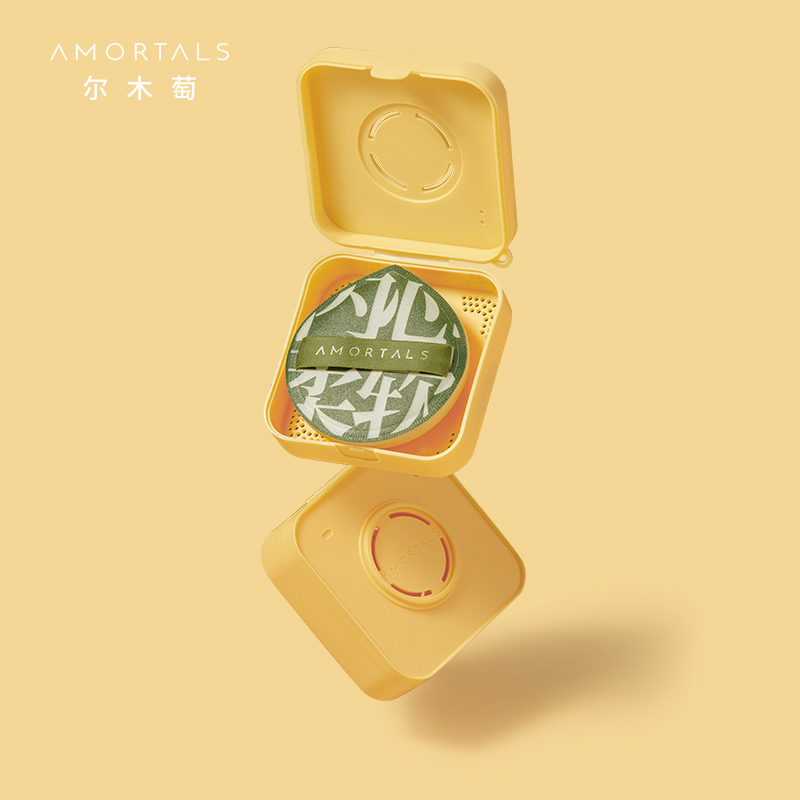 尔木萄100分棉花糖粉扑气垫散粉粉饼粉底液专用不吃粉干湿用超大