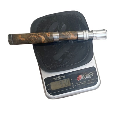 DIY路亚竿实木轮座把手金属配件手柄套装直柄枪柄路亚竿海竿套装