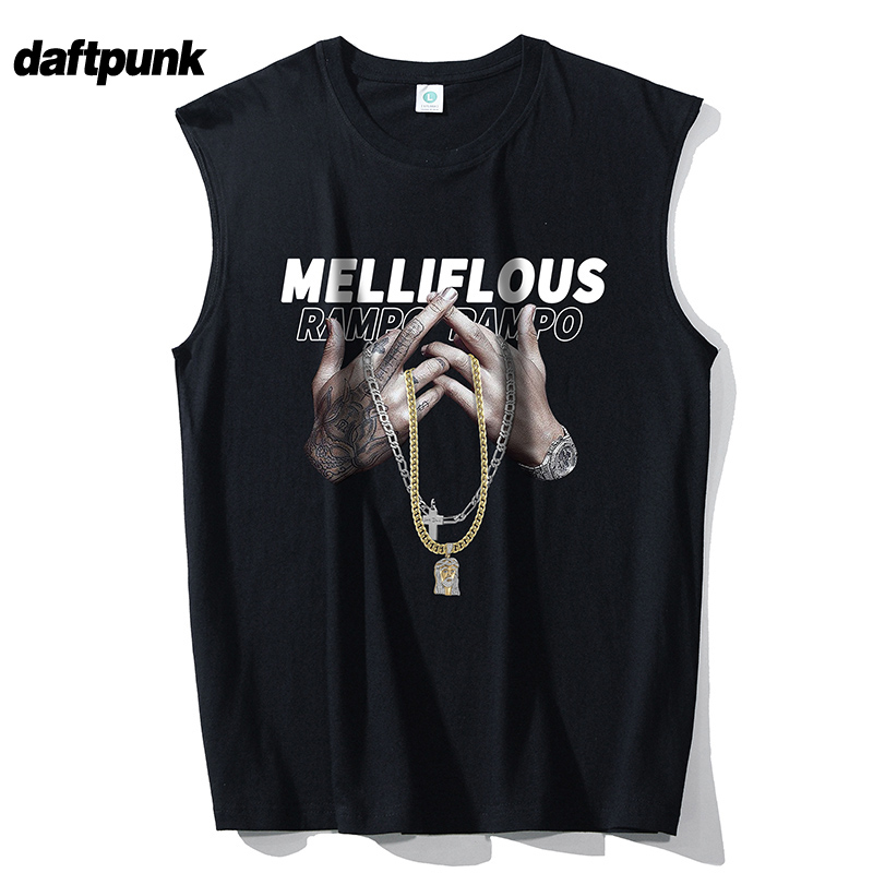 黑色运动背心夏季无袖健身宽松