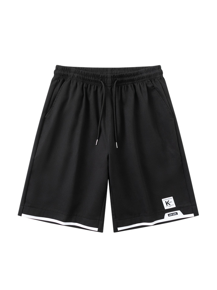 CRAZY CYBERPUNK ICE SILK ATHLETIC SHORTS MENS SUMMER QUICK-DRY CASUAL LOOSE PANTS CROPPED PANTS THIN BEACH PANTS