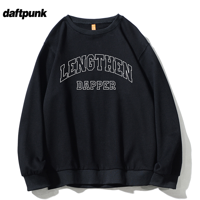 300克重磅卫衣港风字母外套ins