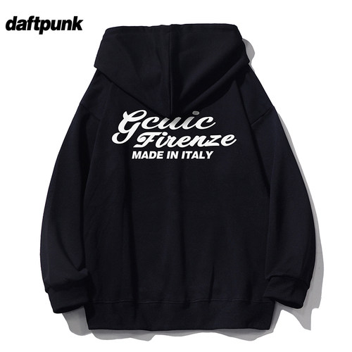 daftPunk国潮百搭帽衫