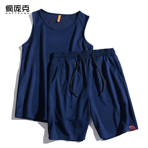 背心夏季速干篮球健身运动套装