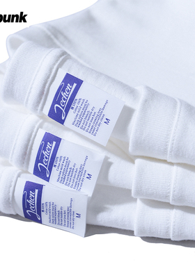 260g重磅纯棉t恤男女同款国潮短袖ins夏季大码半袖百搭通勤打底衫