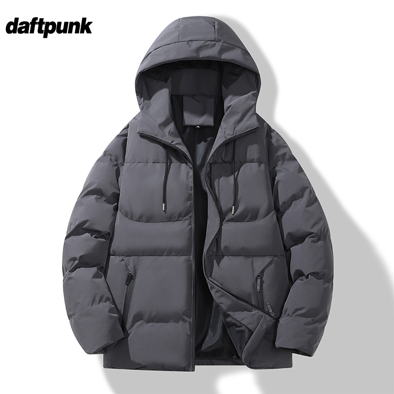 棉衣男士冬季连帽棉服羽绒棉袄