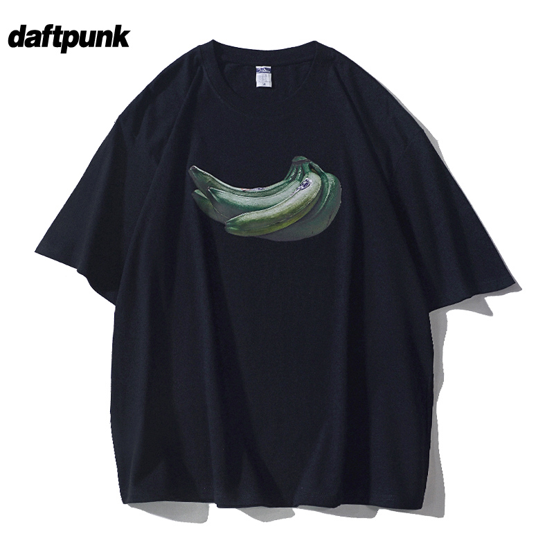 不要蕉绿国潮小众香蕉印花T恤