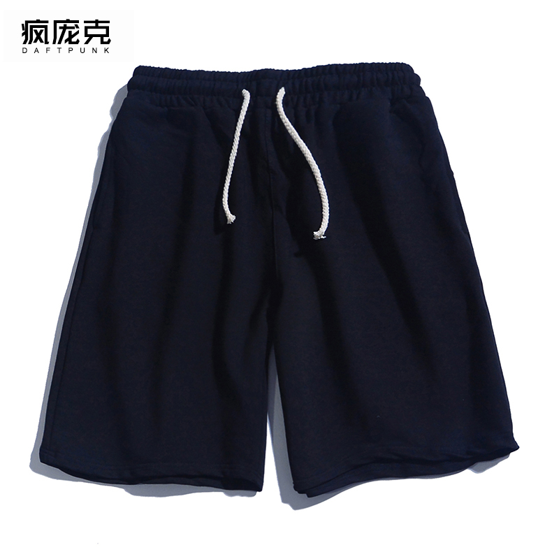 夏日系宽松嘻哈居家沙滩五分卫裤