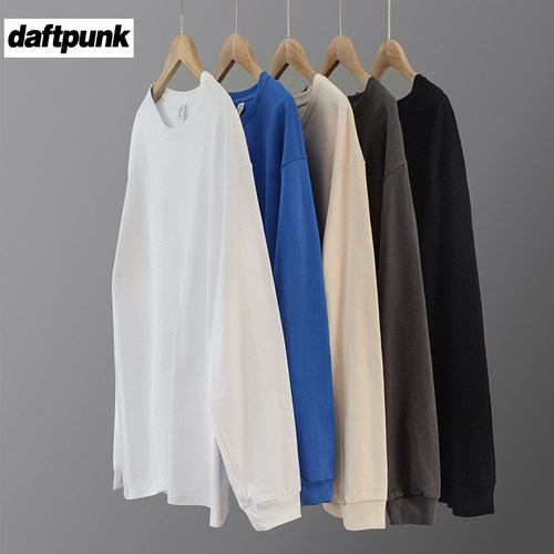 280g重磅长袖t恤男不透厚实