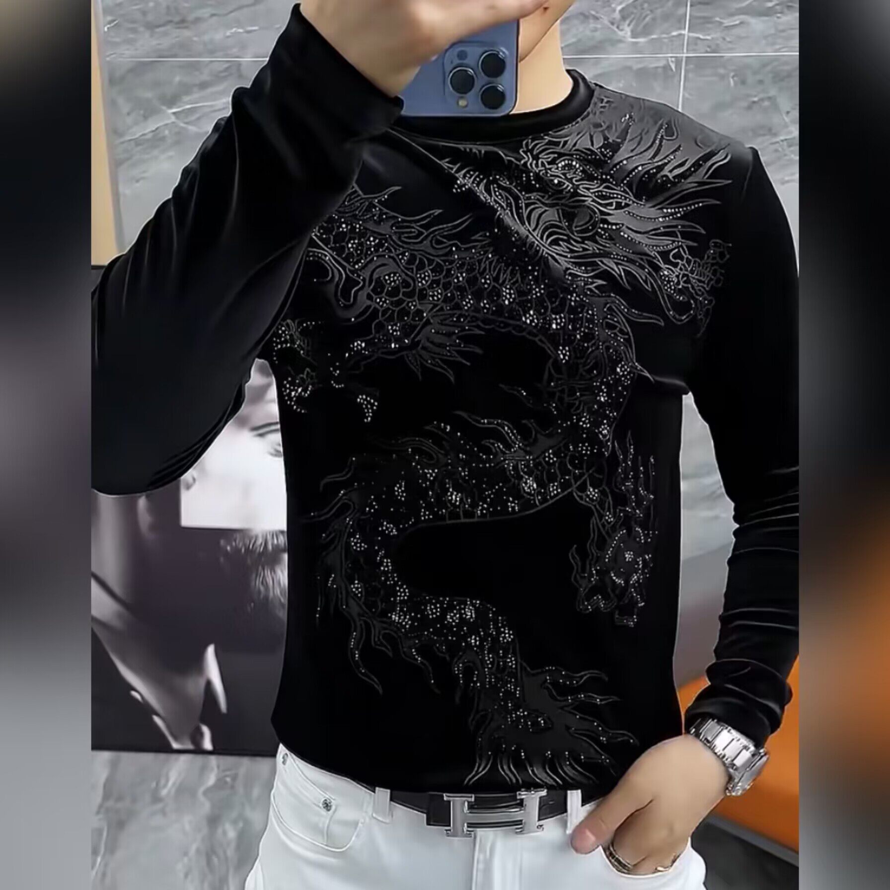 小衫精品欧货百搭舒适长袖T恤衫