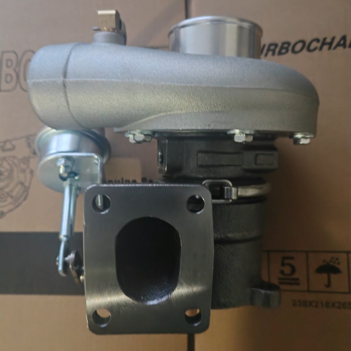 适用潍柴WP23N-E5-01国六HP50-3涡轮增压器原厂全新