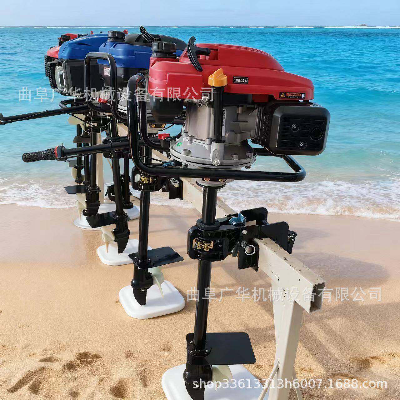 新款柴油船挂机小型风冷柴油渔船挂浆机推进器