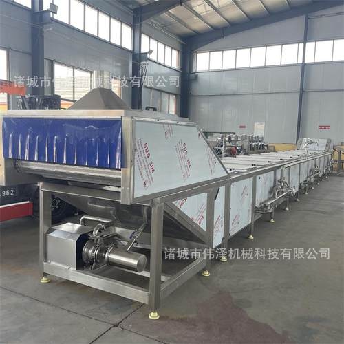 蒸汽加热杀菌机巴氏杀菌流水线吸吸果冻杀菌设备低温肉制品灭菌机