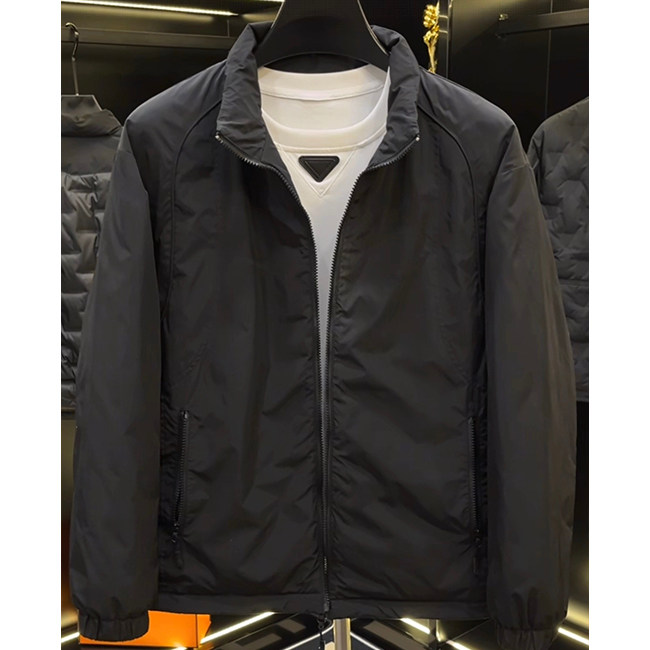 秋冬新款立领羽绒服百搭轻薄休闲舒适轻奢夹克气质简约外套