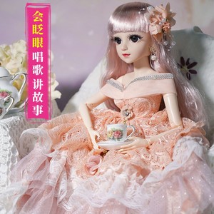 60厘米洋馨蕾芭比娃娃套装小女孩公主仿真儿童玩具单个布衣服60CM