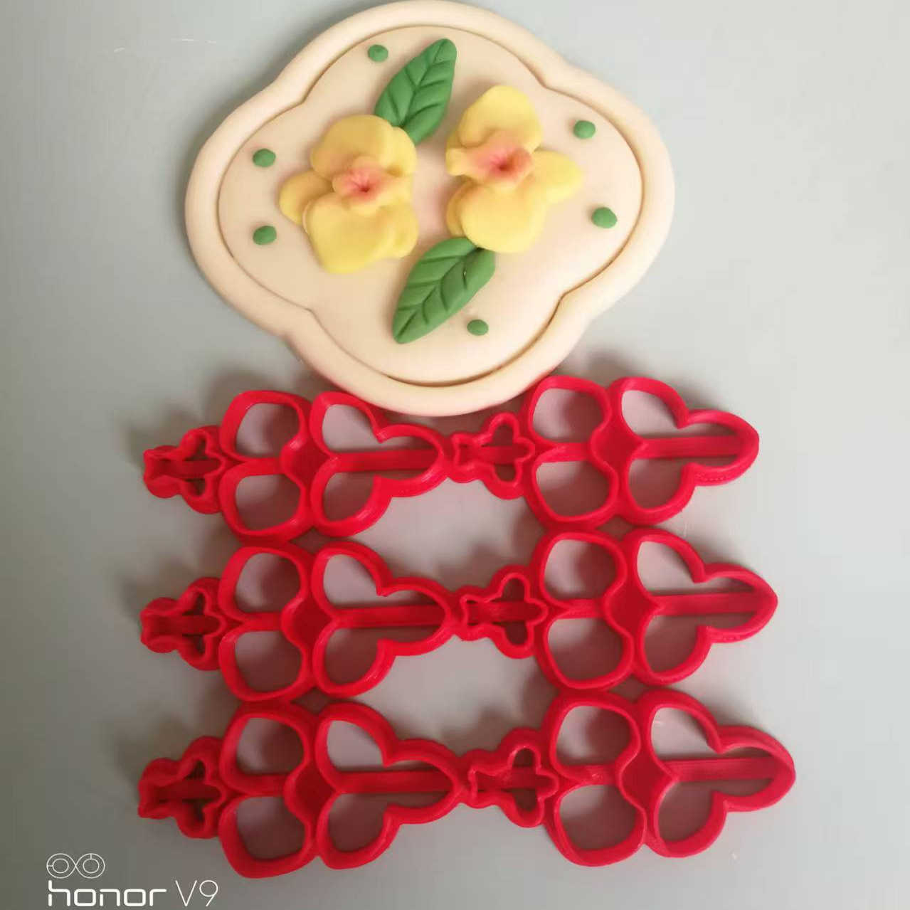 新款蝴蝶兰造型模具花样手工花饽饽面食家用DIY造型模具全套量产