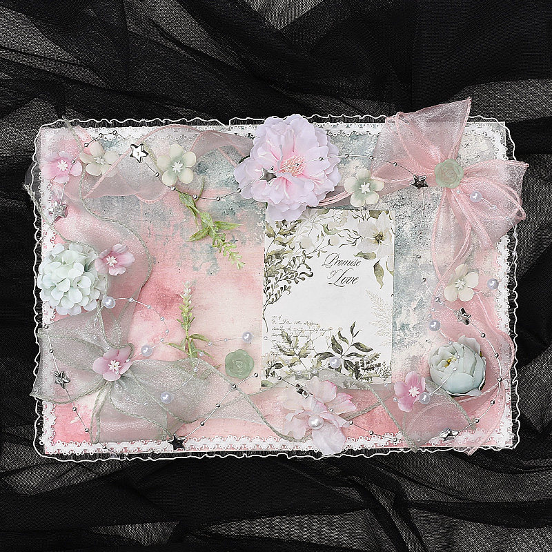 痛包diy材料全套送扎板粉色丝带扎板成品小食量痛包送diy材料