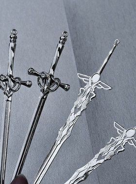 1/6古代兵人武器配件bjd长剑大剑12寸人偶素体手办模型西洋骑士剑