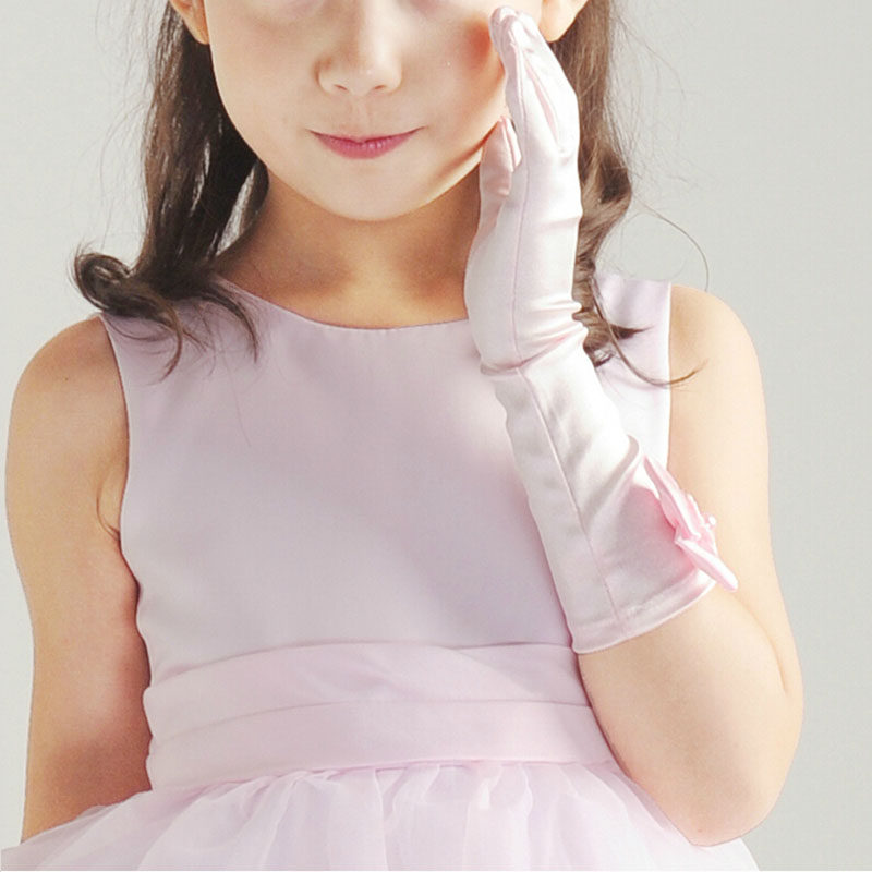 Gants pour fille en satin - Ref 2150057 Image 4