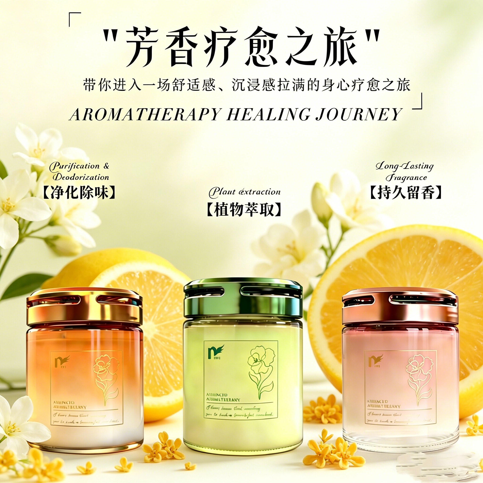车载固体香薰持久留香除异味