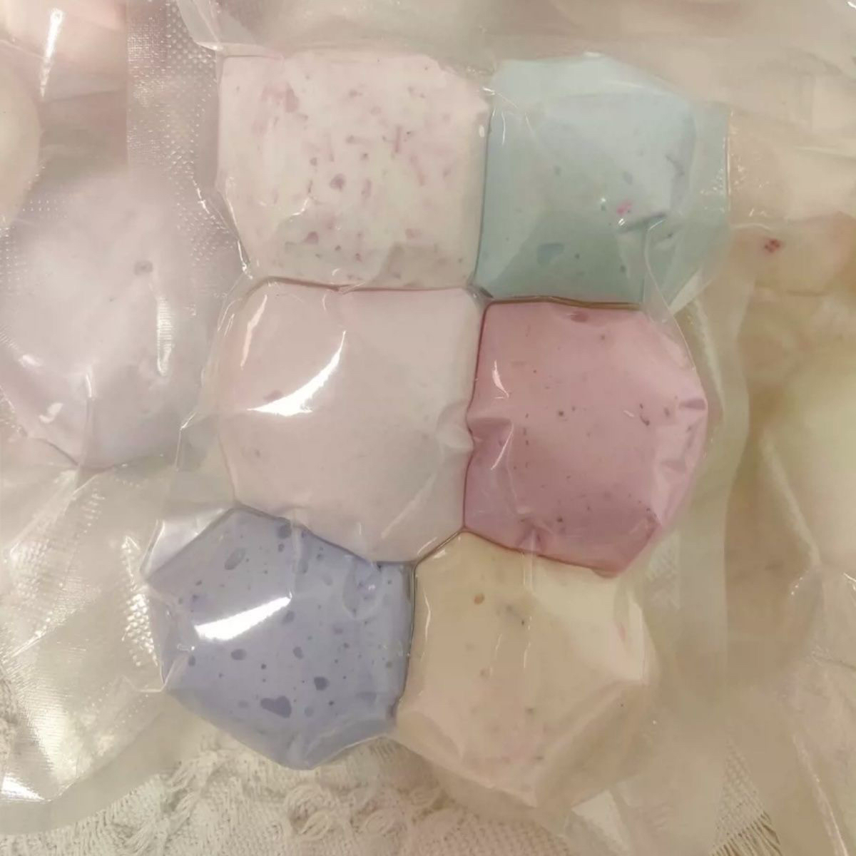 小红书同款手作球随心配4cm扎带奶油感冰条圆积木解压米粒手作球