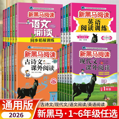 新黑马阅读现代文古诗文英语