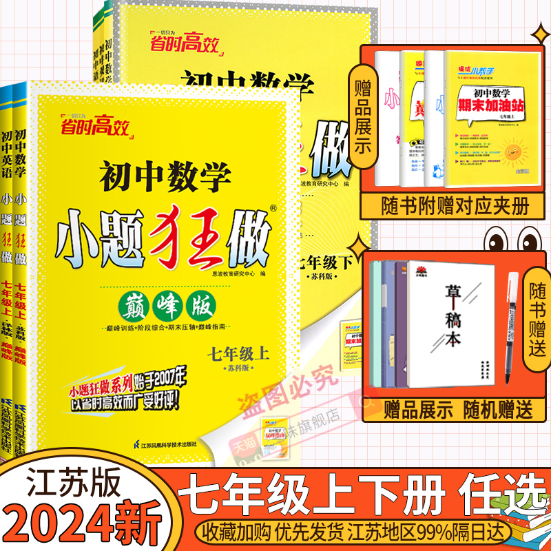 初中小题狂做七年级提优版巅峰版