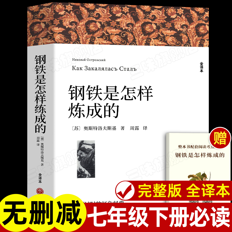 正版原著钢铁是怎样炼成的