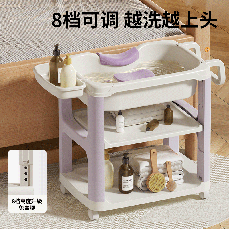 洗头盆平躺卧床上病人用孕妇月子产妇洗头神器躺着洗头发老人家用