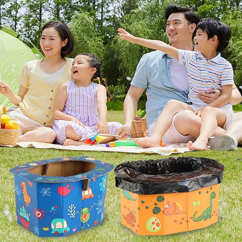 儿童车载便携马桶外出宝宝移动旅行折叠式堵车应急神器男孩女孩