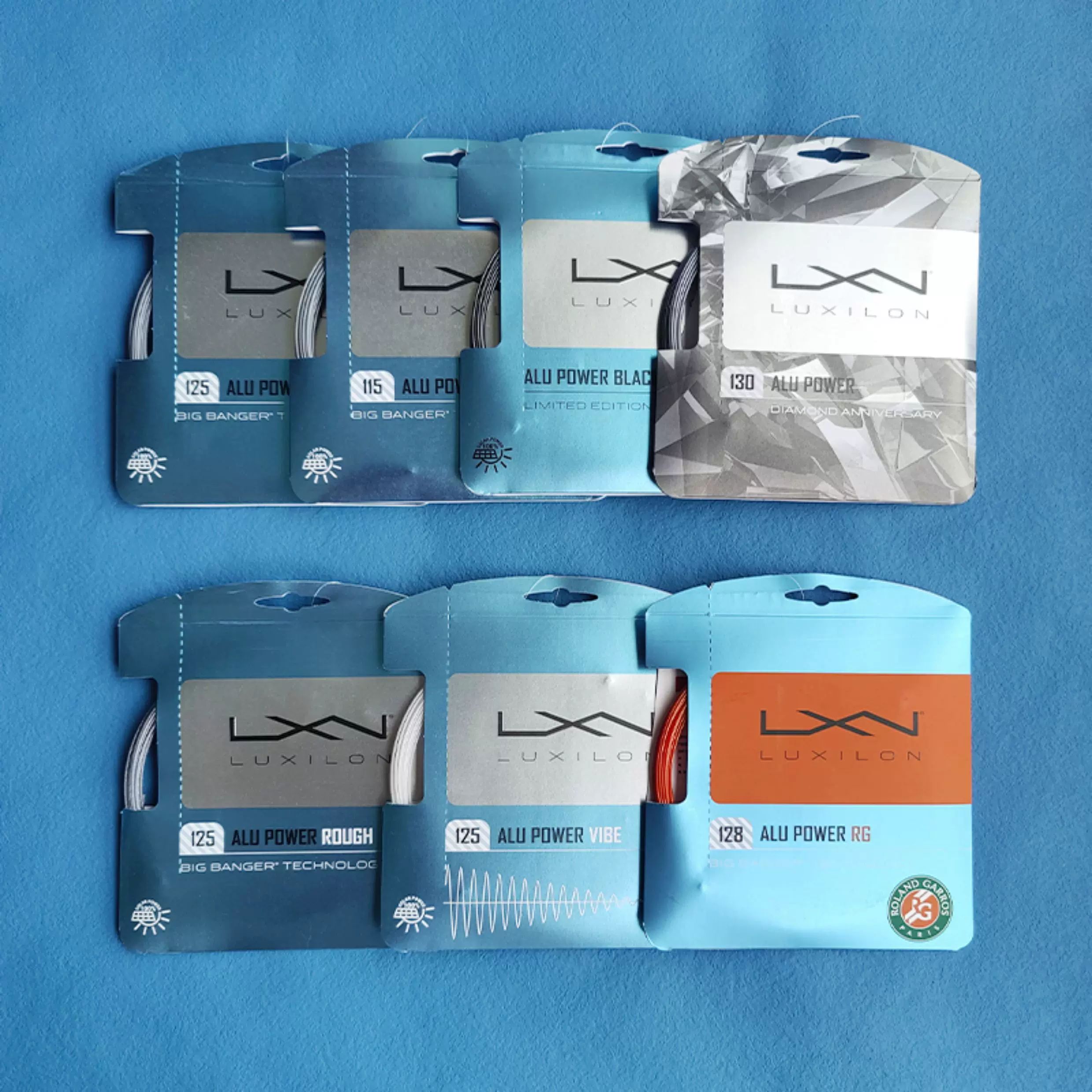 国行正品力士浪费德勒网球线Luxilon Alu Power 4G Rough聚酯硬线图片