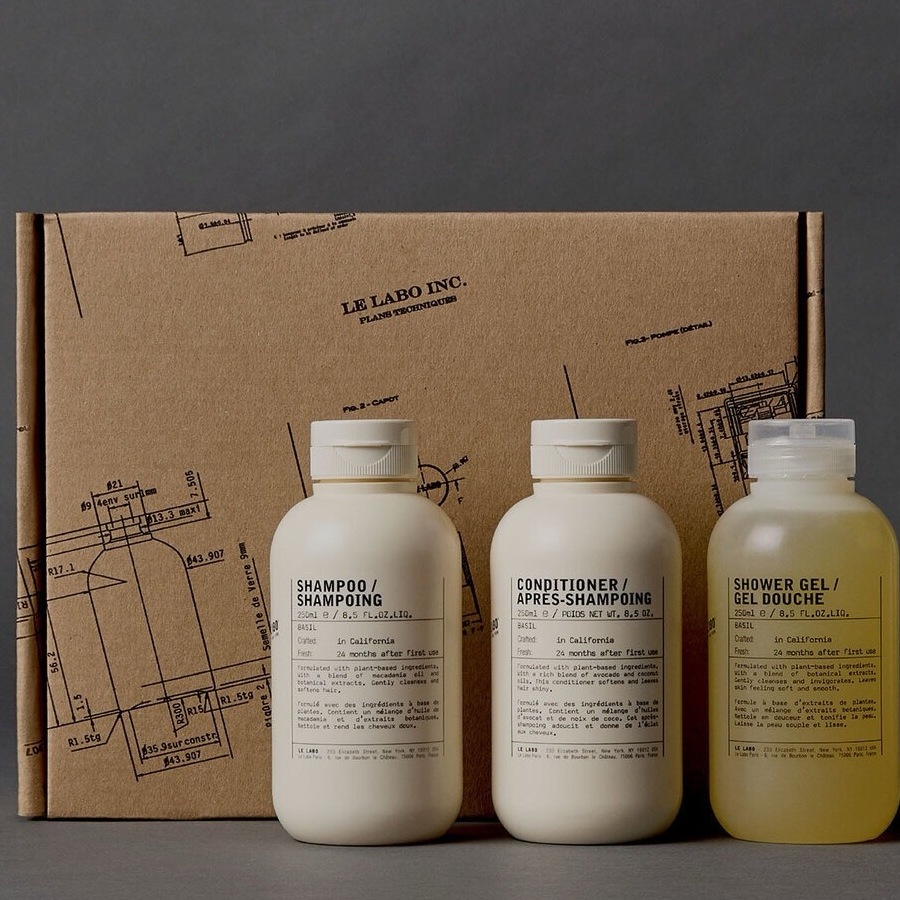 LE LABO香水实验室罗勒洗发水护发素沐浴露柔软蓬松香氛滋润套装