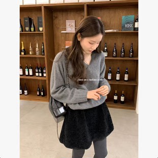 毛毛半裙 韩代2025款 class韩国直邮122304 OUNCE