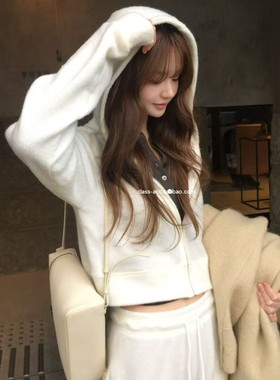 class韩国直邮122807 VEGETABLE 韩代2025款  连帽卫衣套装