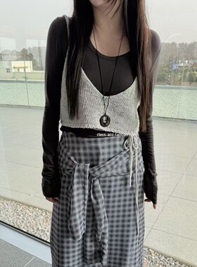 class韩国直邮1032304 oatmeal 韩代2026款  针织吊带