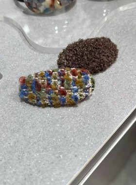 class日代 111301-2 日本 2025款 AUCA 小香风刘海儿鬓角发夹