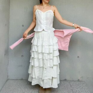 class韩国直邮030601 OLI SEOUL 韩代2026款  果冻感蛋糕裙半裙