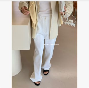 class韩国直邮022211 OBJECT 韩代2026款  棉质休闲裤