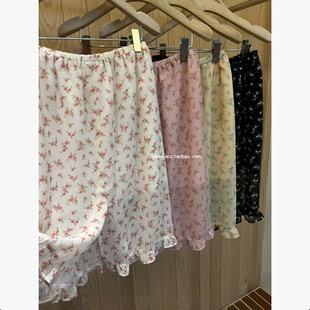 韩代2026款 松紧腰碎花半裙 Choi class韩国直邮1032206