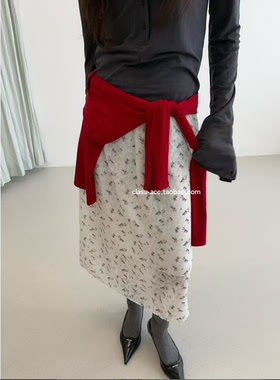 class韩国直邮031015 minimuze 韩代2026款  立体碎花半裙