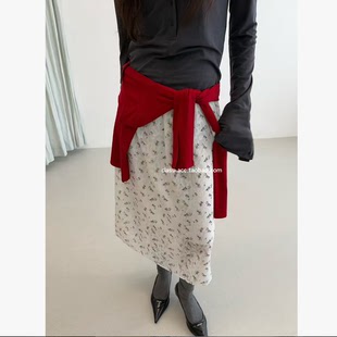 韩代2026款 立体碎花半裙 minimuze class韩国直邮031015