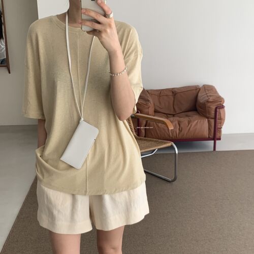 国现class韩国直邮071413 PLACOR 韩代2026福利款  大版短袖T