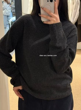 class韩国直邮121411 FEBRUARY.11 韩代2025款  一片式半高领毛衣