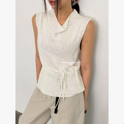 class韩国直邮030412 lamagie femme 韩代2026款  针织无袖背心