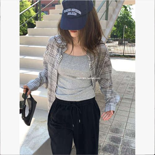 class韩国直邮062103 OBJECT 韩代2026款  Q弹百搭小吊带