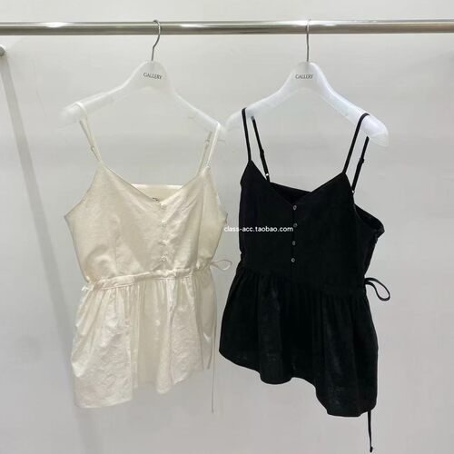 class韩国直邮1040205 gallery 韩代2026款  抽绳纽扣小吊带