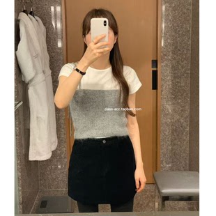 加绒灯芯绒小短裙 韩代2025款 class韩国直邮121105 OUNCE