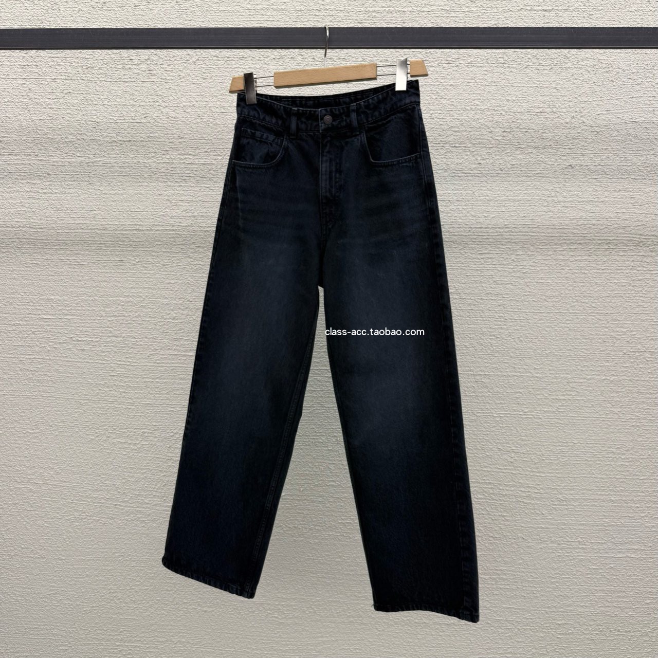 class韩国直邮102906 AT THE BAGEL韩代2025款腰围可调牛仔裤