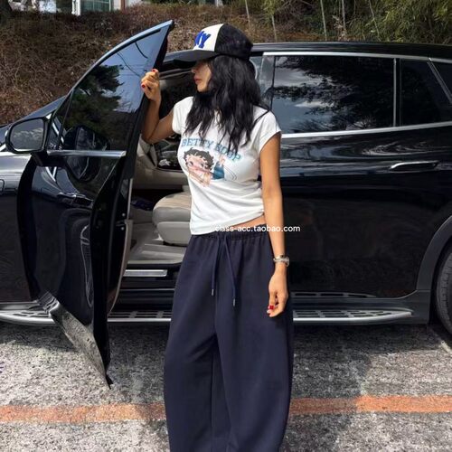 韩现class韩国直邮1032724 MENG 韩代2026款  贝蒂短袖T