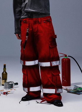 TecNineGroup DROP2 FIREMAN CARGO PANTS双腰可拆卸消防裤工装裤