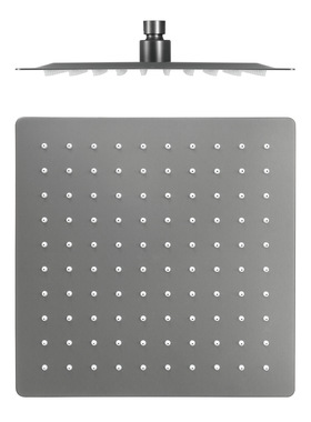 枪灰色大顶喷16寸超薄花洒头rain shower家装主材卫浴龙头淋蓬头